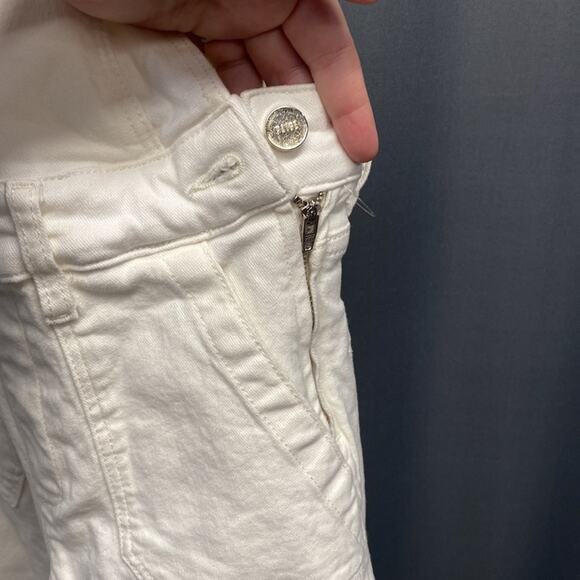 PAIGE Claudine Overall Ankle Length Slare Utility Pockets size 23 (b28.12) - Picture 6 of 12